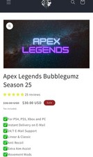 Roteiro Apex Legends Bubblegumz Cronus zen. SOMENTE SCRIPT. comprar usado  Enviando para Brazil