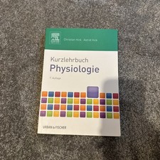 Kurzlehrbuch physiologie hick gebraucht kaufen  Jena