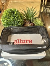Usado, Bolsa estojo cosmético Dermstore preta visão clara com zíper. comprar usado  Enviando para Brazil