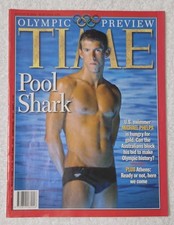 🔶️REVISTA TIME 16 DE AGOSTO DE 2004 NO.32 MICHAEL PHELPS EUA OLIMPÍADAS DE NATAÇÃO ATENA, usado comprar usado  Enviando para Brazil