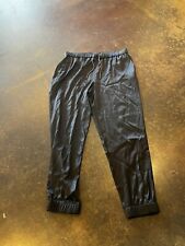 drawstring pants silk black for sale  Seattle