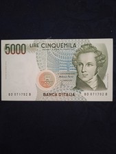 Repubblica banconota 5000 usato  Palermo