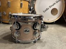 10" DW Collector's Series Rack Tom Drum CHAMPAGNE SPARKLE 7x10 MINÚSCULO!! NF6 comprar usado  Enviando para Brazil