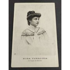 Cartolina rosa ferro usato  Alessandria