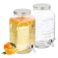 Relaxdays dispenser vetro usato  Roccagloriosa