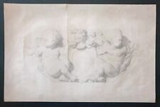 Ancien dessin crayon. d'occasion  Saint-Quentin-Fallavier