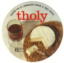 Etiquette fromage tholy d'occasion  Clermont-en-Argonne