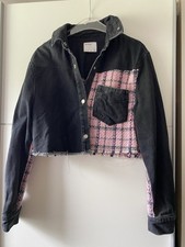 Lila jeansjacke bershka gebraucht kaufen  Ortenburg