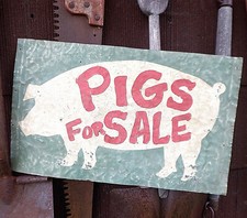 Old original pig for sale  Negaunee