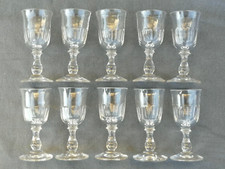 Verres facettes ancien d'occasion  Annemasse