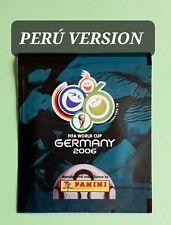 PANINI SEALED PACK WORLD CUP GERMANY 2006 PERÚ VERSION POCHETTE BUSTINA PACKET comprar usado  Enviando para Brazil