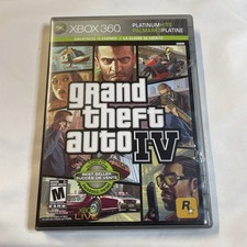 Grand Theft Auto IV - Platinum Hits (Xbox 360, 2009) TESTADO NA CIB Completo comprar usado  Enviando para Brazil