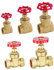 Brass gate valve for sale  BLACKBURN