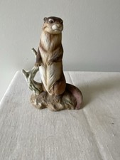 Usado, Boneco de lontra japonês vintage de porcelana Maruri comprar usado  Enviando para Brazil