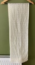 Womens scarf white. for sale  LINCOLN