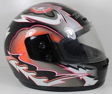 CAPACETE ZEUS MOTOCICLETA + ATV + SCOOTER FULLFACE PRETO Tamanho P COM ESCUDO comprar usado  Enviando para Brazil