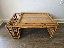 Vintage boho rattan for sale  Lemoore