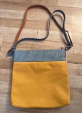 Handtasche umhängetasche senf gebraucht kaufen  Wildau