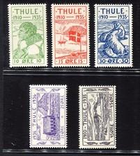 Groenlândia Thule 1935-1936 série completa MNH OG aXF A1183 comprar usado  Enviando para Brazil