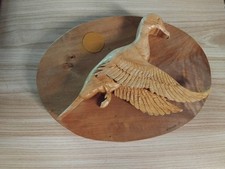 Handmade hanging wood for sale  BROMLEY