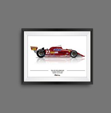 Gilles villeneuve ferrari for sale  WHITLAND