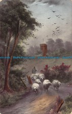R150453 painting postcard. for sale  PURLEY