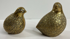 Pair brass quail for sale  Colorado Springs
