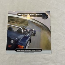 Westfield cars leaflet for sale Westfield cars leaflet for sale  SHEFFIELD