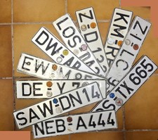 Din kennzeichen stkreise gebraucht kaufen Din kennzeichen stkreise gebraucht kaufen  Saarlouis