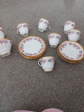 bone china tea sets for sale  CARNOUSTIE