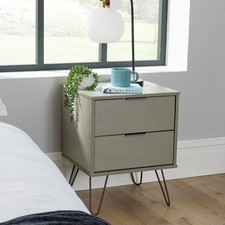 Bedside drawers grey for sale  BLACKBURN