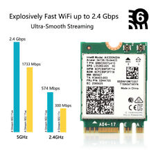 Adaptador Bluetooth Wi-Fi Intel AX200 Wireless WiFi 6 placas banda dupla 802.11ax AX200 wifi comprar usado  Enviando para Brazil