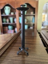 Suporte de vela de cobre maciço forjado à mão Mica Lamp Co - Alto em 15"" comprar usado  Enviando para Brazil