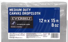 Everbilt canvas dropcloth for sale  Fullerton