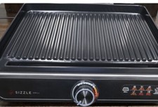 Ninja GR101 Sizzle grelha interna sem fumaça e chapa placa de cerâmica hambúrgueres bife comprar usado  Enviando para Brazil