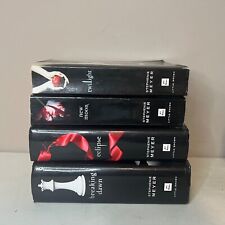 Twilight Saga Series Books Set Complete 1-4 Stephanie Meyer Paperback/Hardback segunda mano  Embacar hacia Argentina