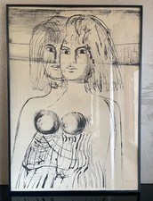 Litografia prova autore usato  Pescara