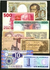 Banconote estere lotto usato  Como