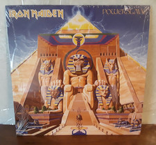 Iron Maiden Powerslave 1984 Vinyl Record with shrink wrap & Sticker on Back comprar usado  Enviando para Brazil