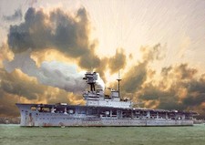 Hms eagle ww2 for sale  MAIDSTONE
