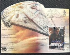 ESPANHA STAR WARS HAN SOLO 3D "5 €". GUERRA DE LAS GALAXIAS. "MUESTRA". Broca. comprar usado  Enviando para Brazil
