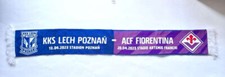 Lech Poznań- szalik ACF Fiorentina Conference League 2022/23 (oficjalny), używany na sprzedaż  PL