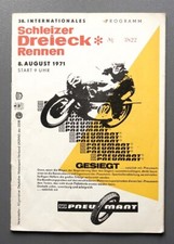 Rennprogramm schleizer dreieck gebraucht kaufen  Deutschland