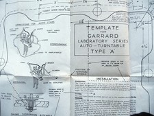 Garrard type mounting for sale  San Francisco