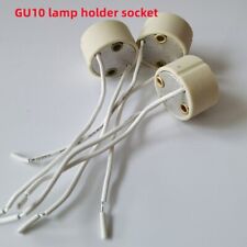 Suporte para lâmpada de GU10 Adaptador De Base Soquete Conector Fio Soquete De Cerâmica Para GU10 Led comprar usado  Enviando para Brazil
