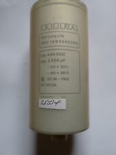 Capacitor eletrolítico RIFA (Kemet) 2200 uF/400V baixo áudio ESR/ESL PEH169 comprar usado  Enviando para Brazil