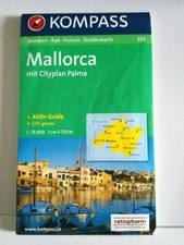 Mallorca kompass wanderkarte gebraucht kaufen  Hamburg