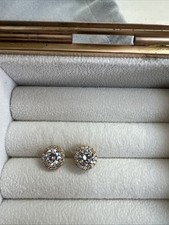 Diamonique round clear for sale  WARRINGTON