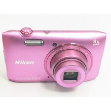 Câmera Digital Nikon COOLPIX S3600 20.1MP 8x Wi-Fi Do Japão Roxa 85% Nova comprar usado  Enviando para Brazil