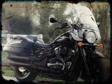 Metal sign motorbike for sale  UK